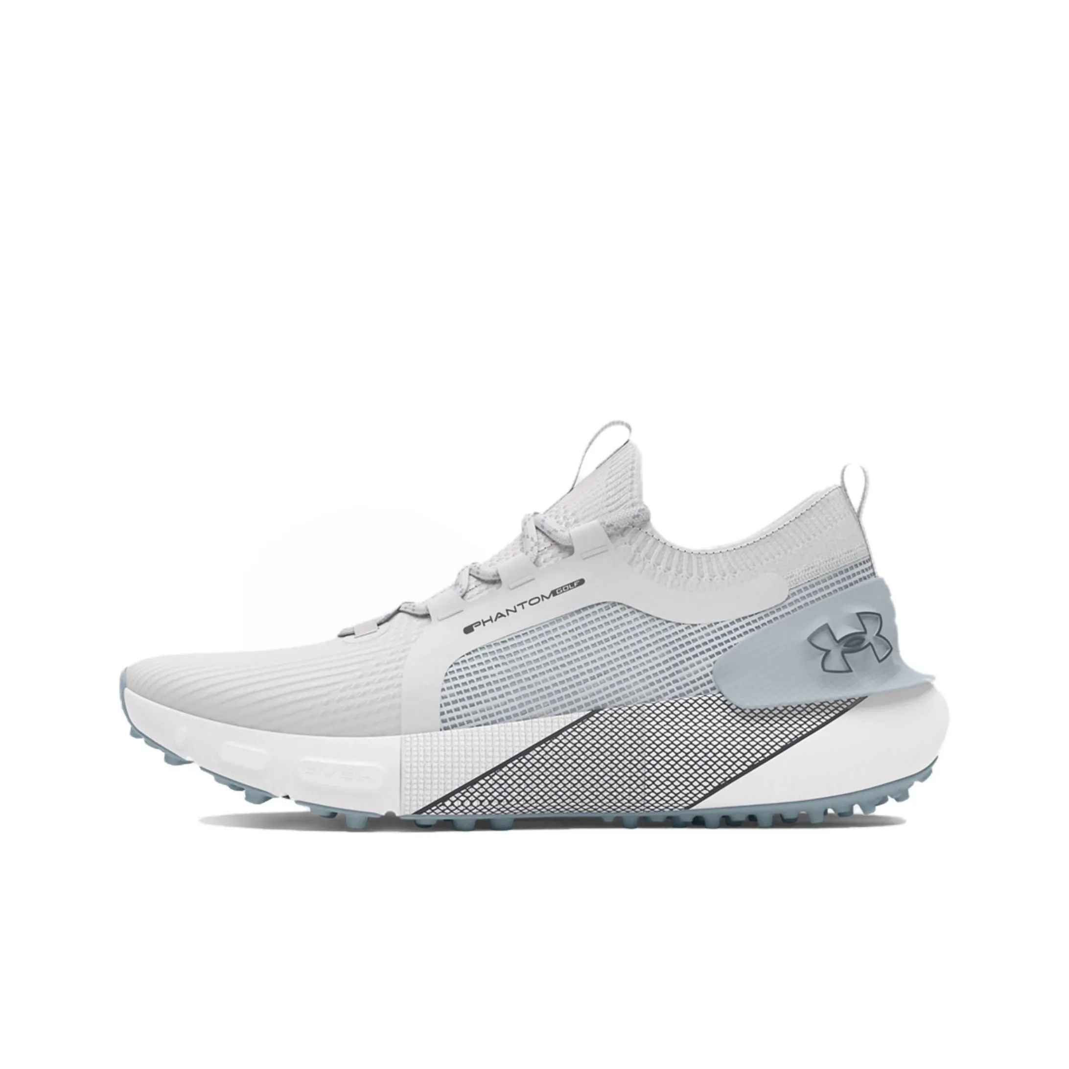Under Armour HOVR Phantom Golf Shoes Men Low-Top Gray Blue