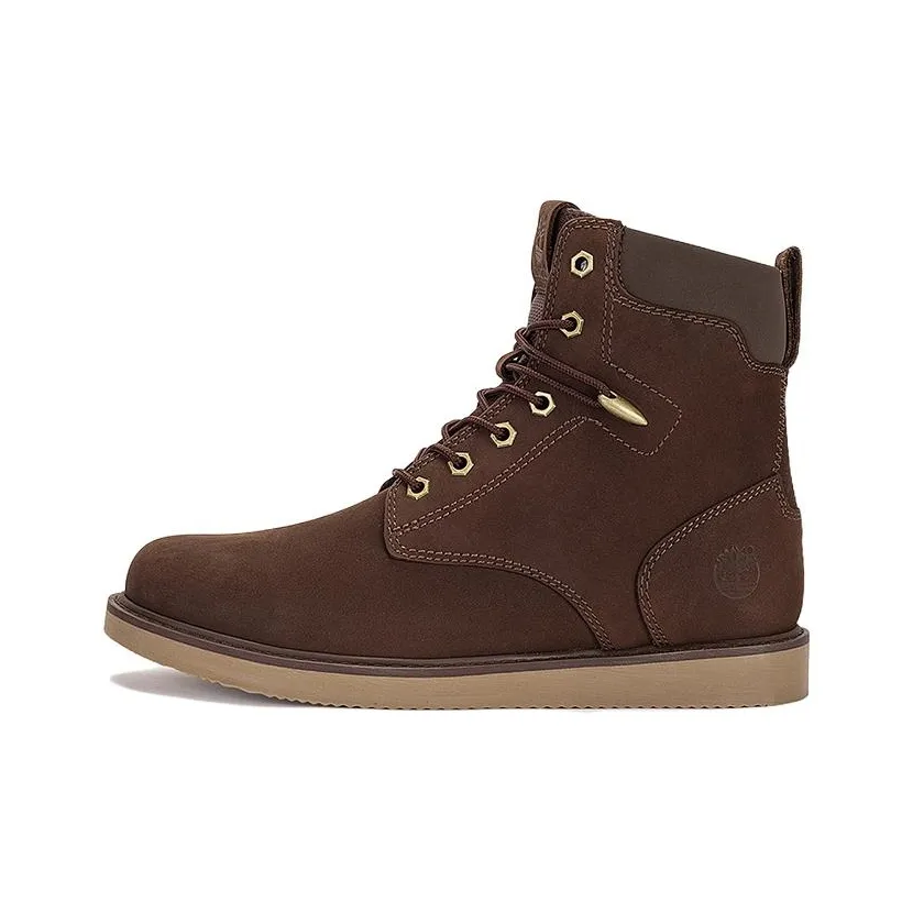 Timberland Удобные и Легкие Носки Crew для Активного Внешнего Мужские Темно-Коричневые