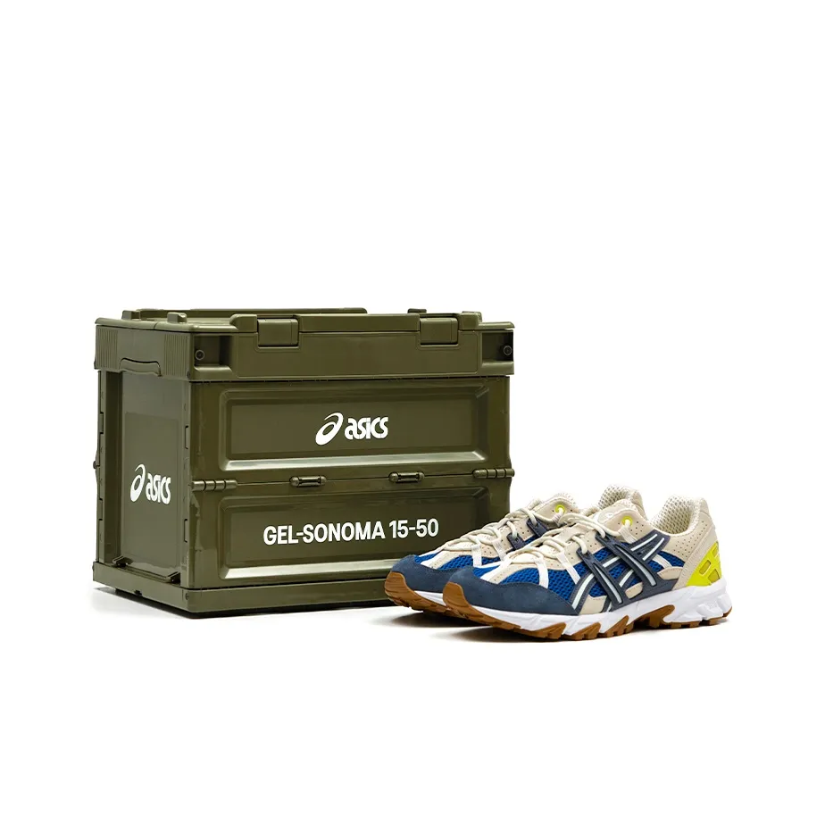 Asics Gel Sonoma 15 50 Винтаж Замша Текстиль Устойчивый к Износу Дышащий Легкий Низкий Верх Повседневный