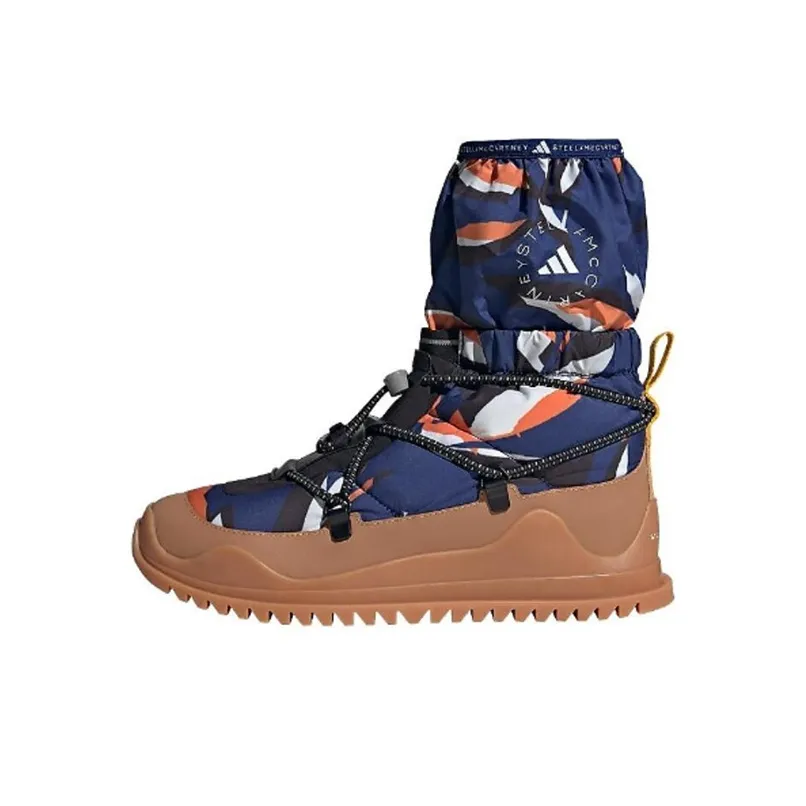 Adidas X Stella McCartney Удобная Обувь с Противоскользящим и Устойчивым к Износу Высоким Верхом для Уличного Носа