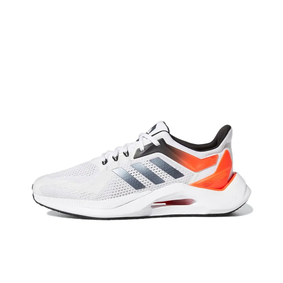 Adidas Alphatorsion 2.0 Running Shoes Men Low-Top White/Orange