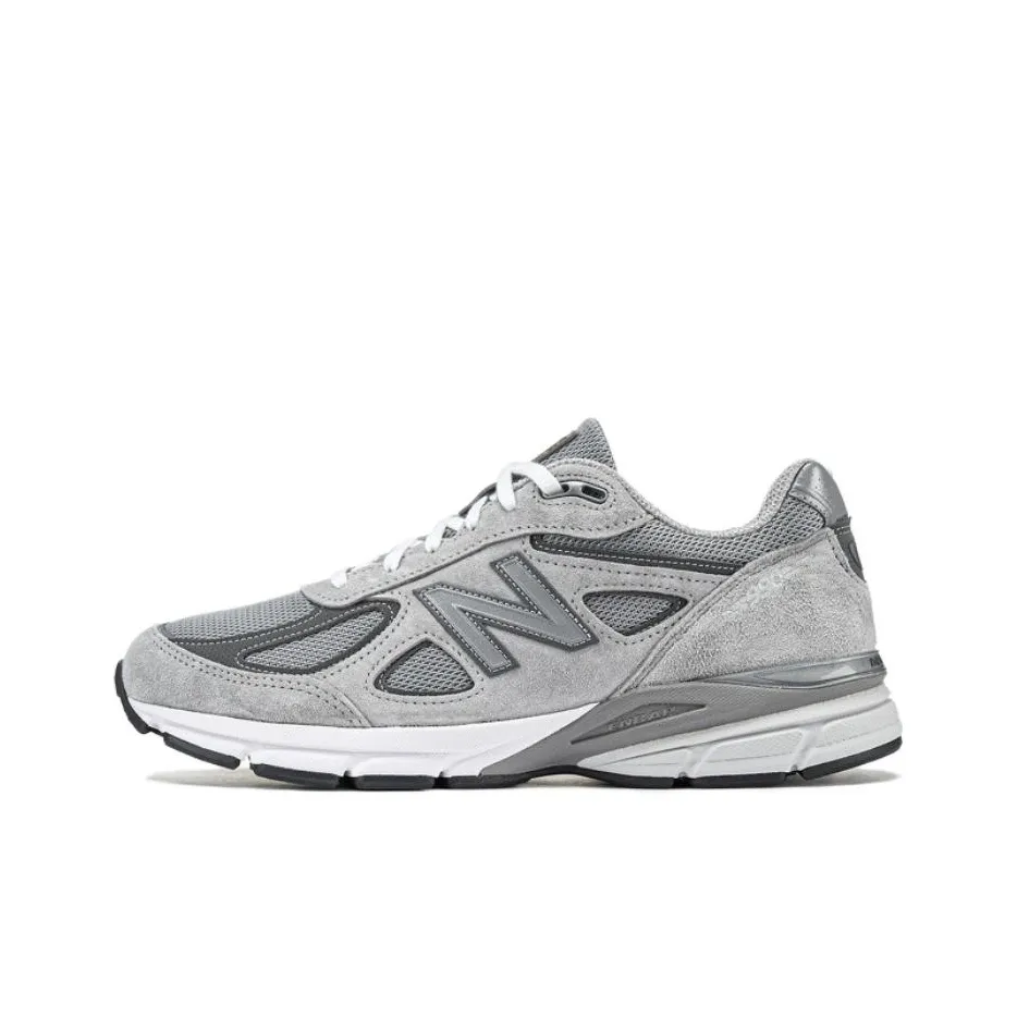 New Balance NB 990 V4 Running Shoes Unisex Low Top Gray
