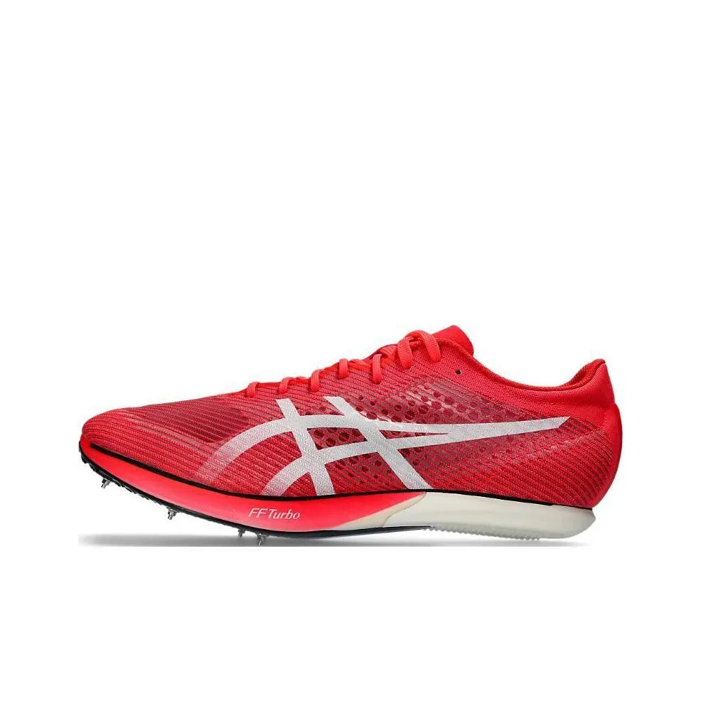 Asics Metaspeed MD Синтетическая кожа Низкий топ Карбоновая плита ТРЕНИРОВОЧНАЯ БЕЖЕВАЯ БЕЛОЙ Обувь Мужская