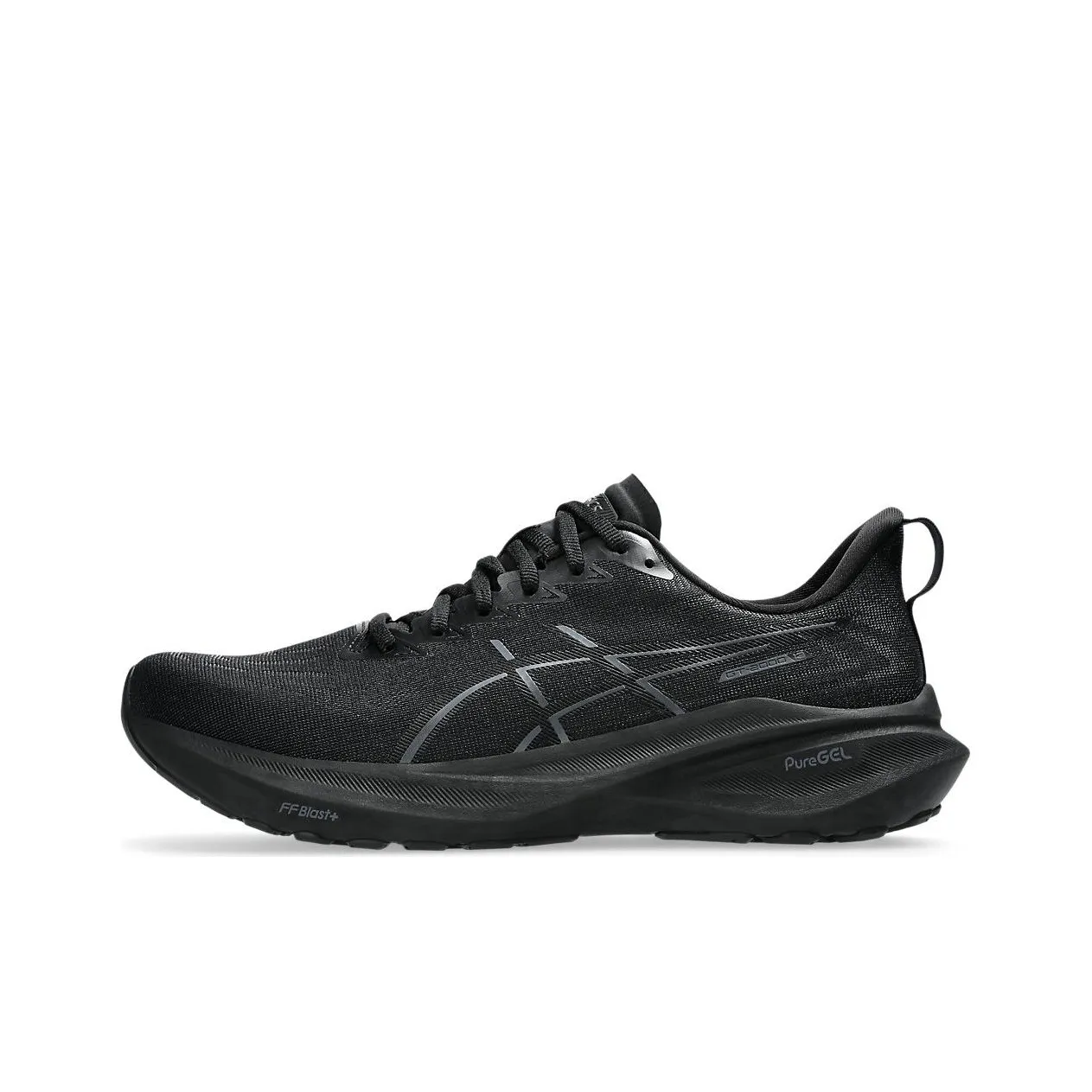 Asics GT 2000 13 Устойчивые к истиранию Дышащие Низкие Кроссовки для Бега Мужские Черные