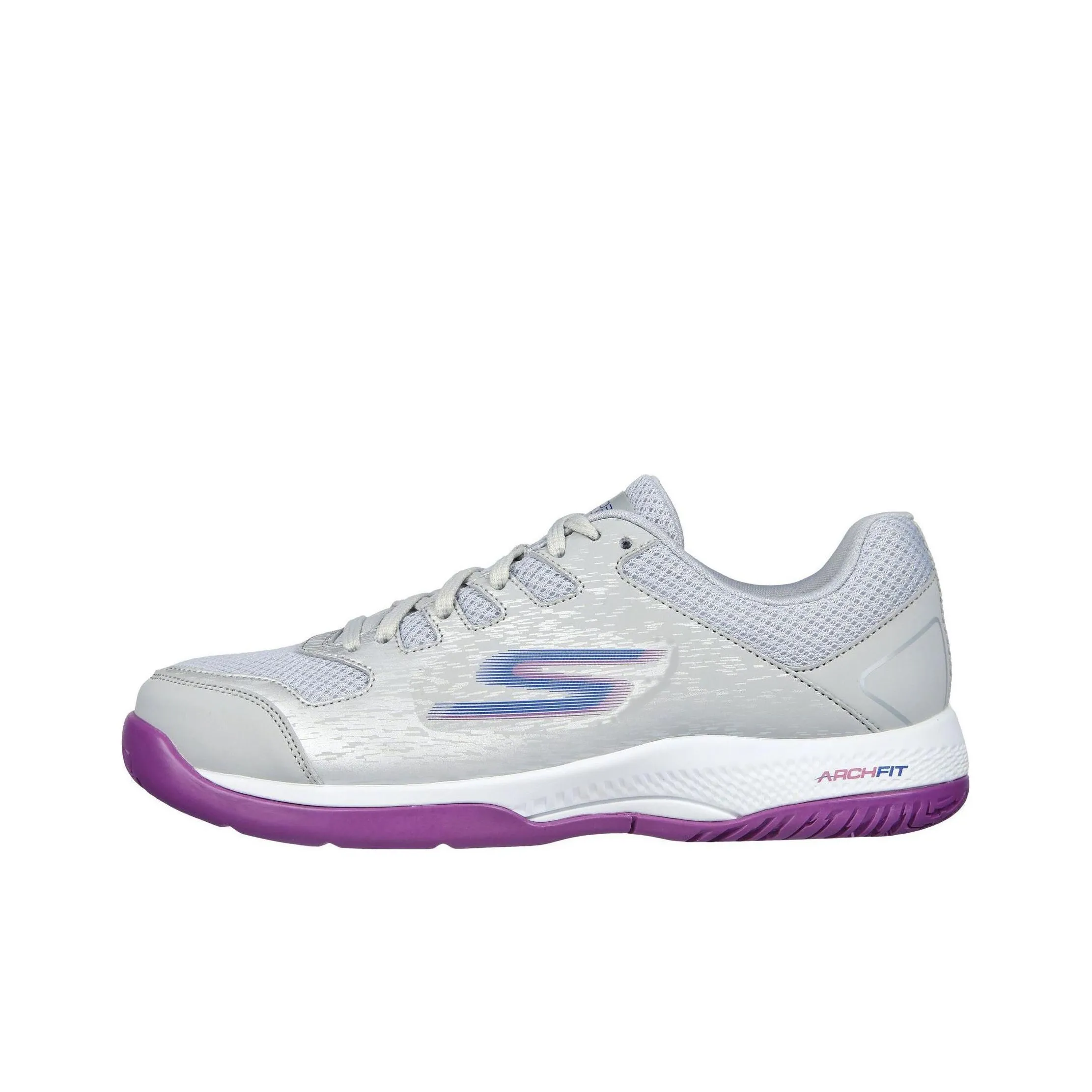 Skechers Низкие Беговые Кроссовки Женские Серые