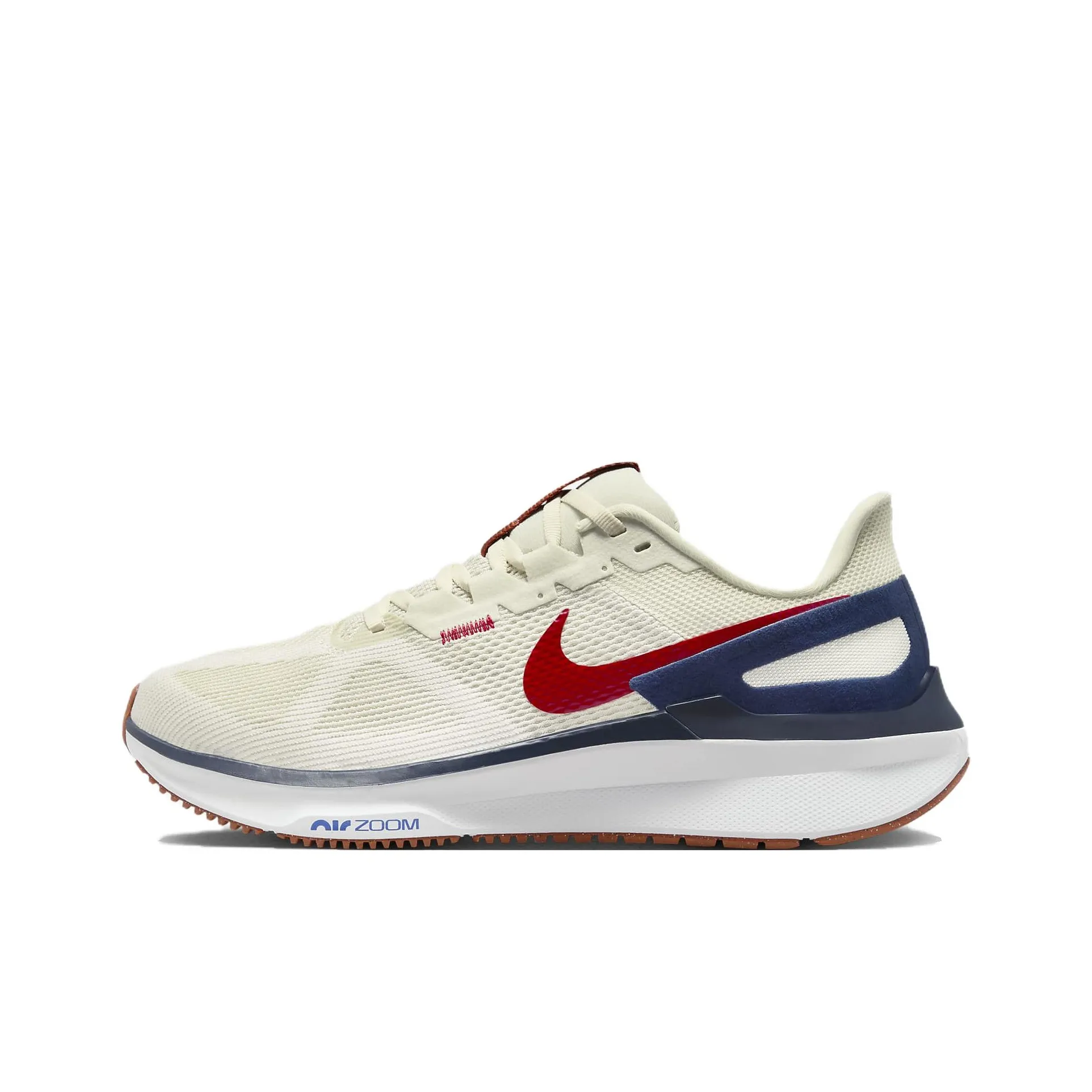 Nike Zoom Structure 25 Running Shoes Men Low Top Ecru