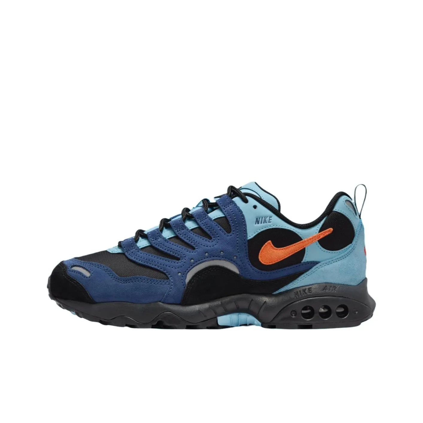 Nike Air Terra Humara Low Топ Беговые кроссовки Унисекс Синий Черный