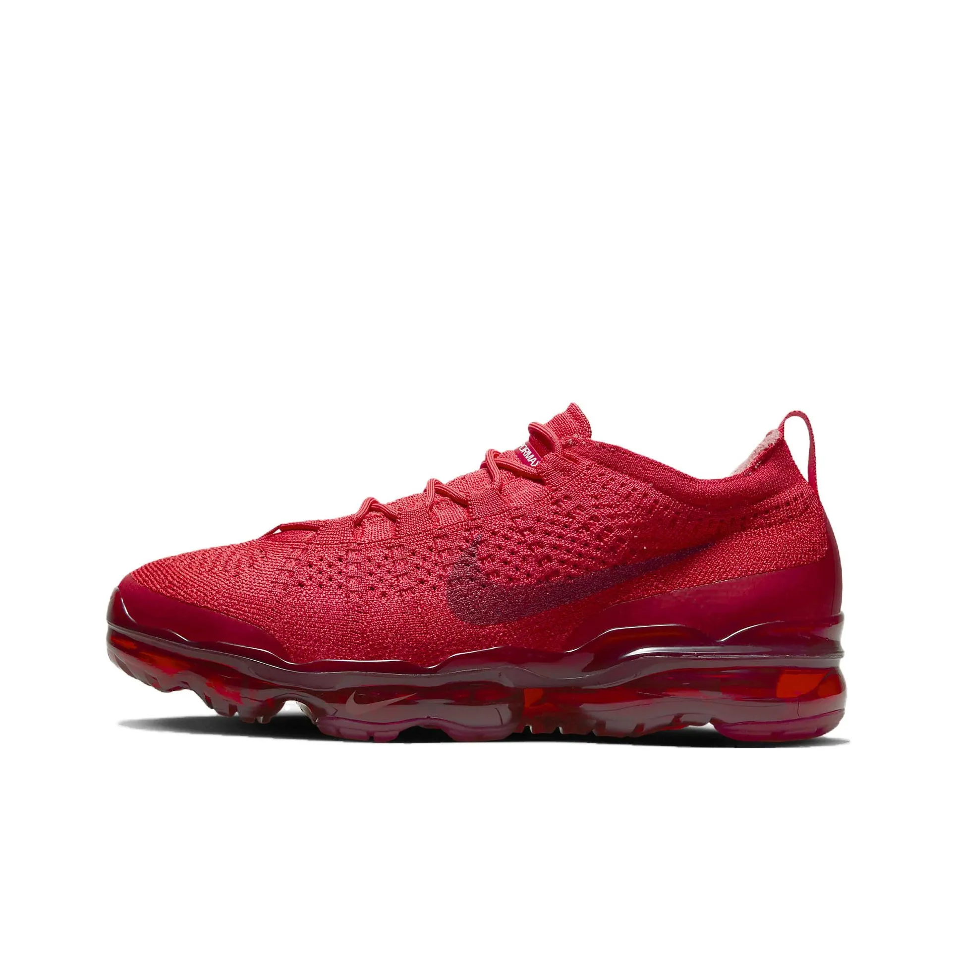 Nike VaporMax 2023 Амортизация Износостойкие Низкие Беговые Кроссовки Мужские Красные