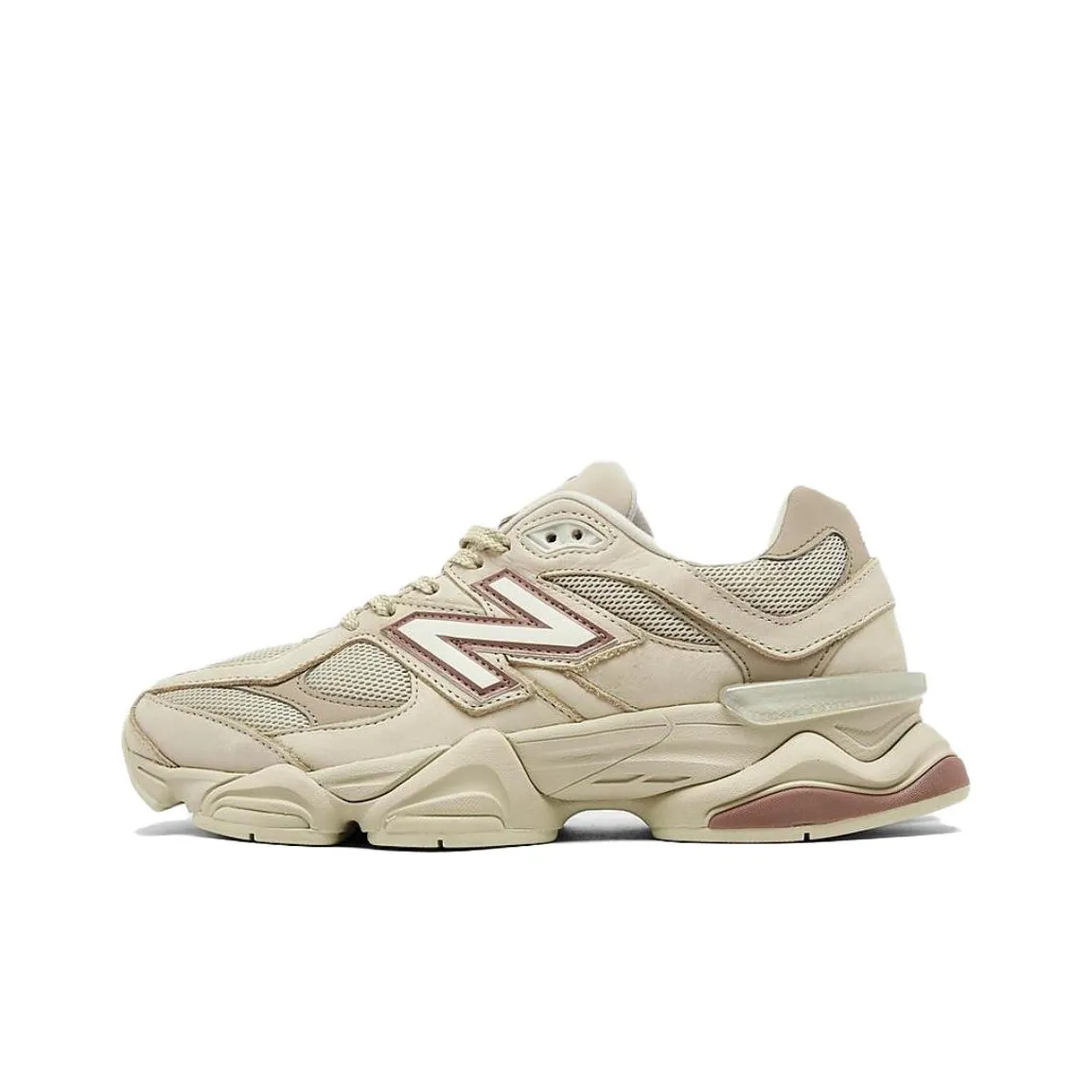 New Balance NB 9060 Running Shoes Men Low Top Beige Brown