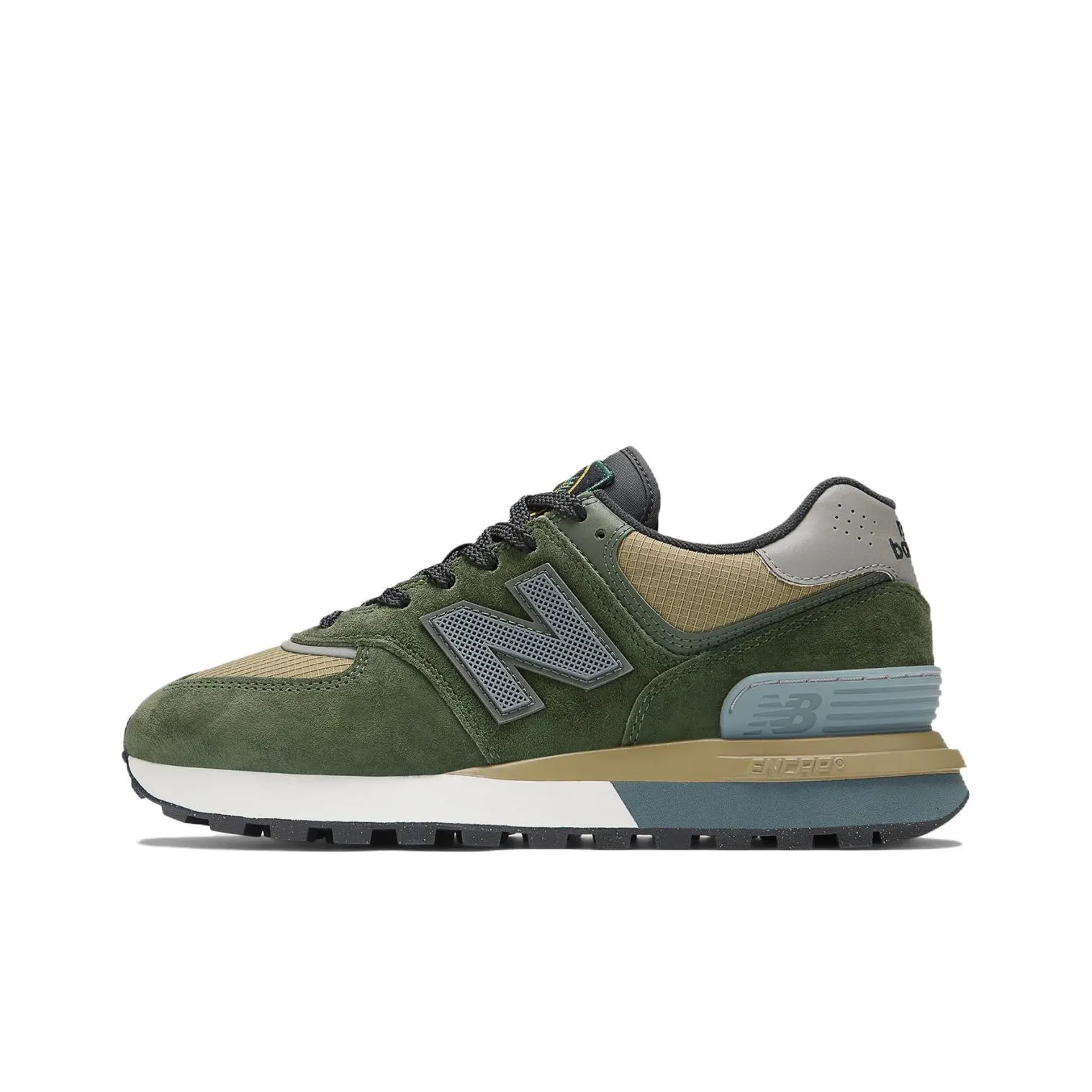 Stone Island x New Balance NB 574 Устойчивые к истиранию низкие повседневные кроссовки для городской коммутации и бега