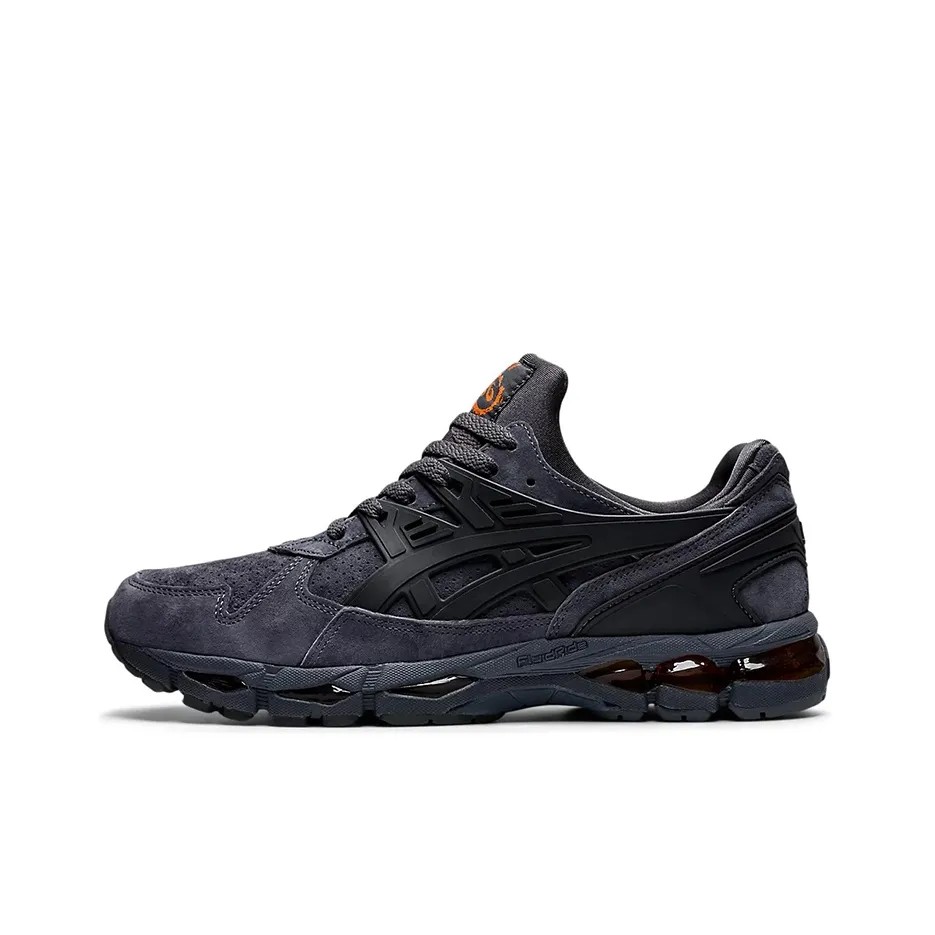 Asics Gel Kayano 21 Комфортные Низкие Кроссовки для Бега Мужские Серые