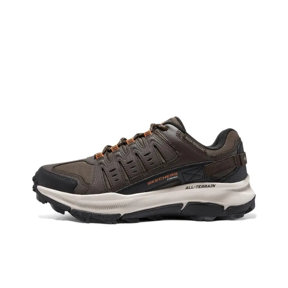 Skechers Низкие кеды Уличная обувь Мужская Коричневая