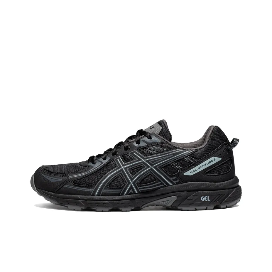 ASICS Gel Venture 6 Легкий Текстиль Синтетическая Кожа Амортизация Дышащий Низкий Топ