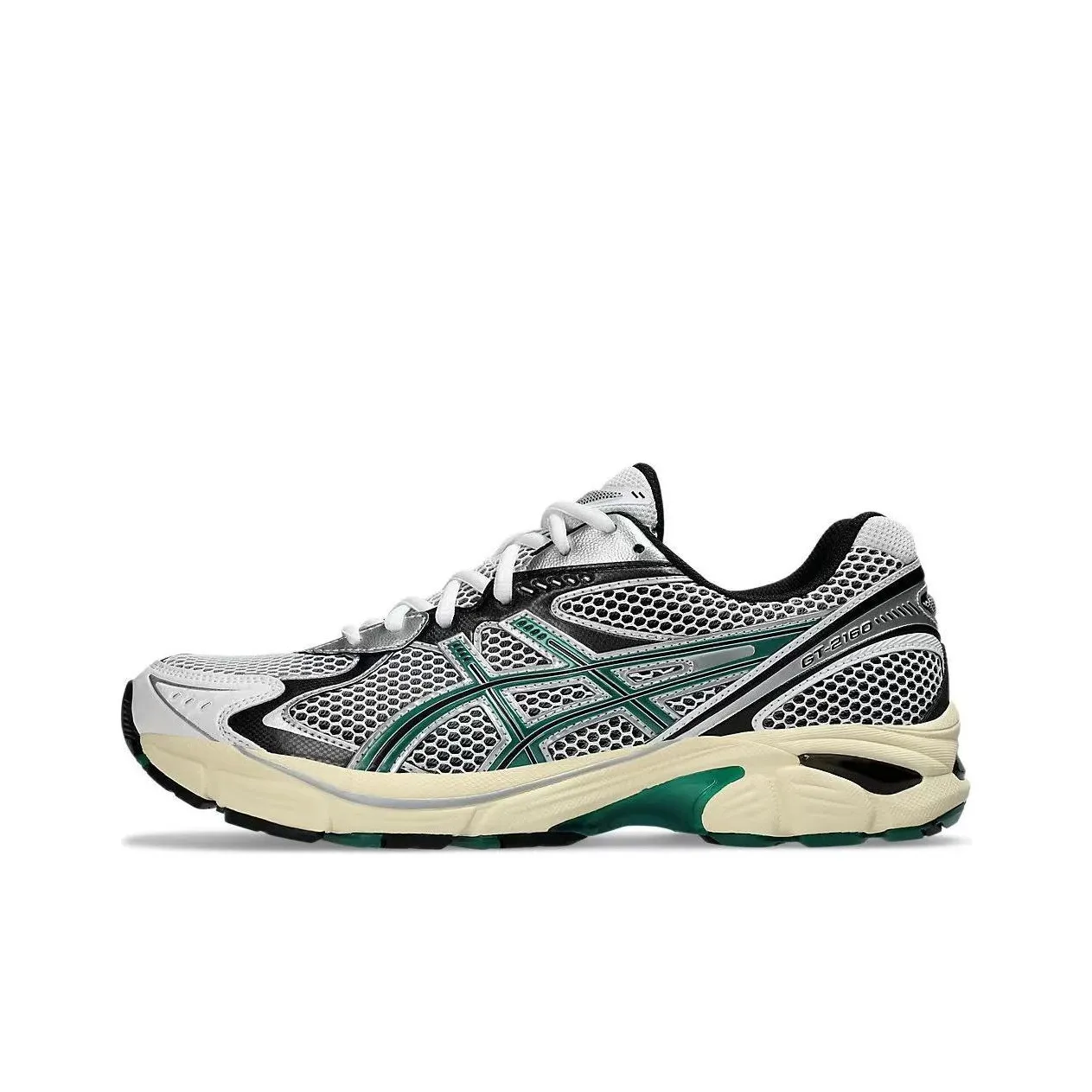 Asics GT 2160 Low Топ Повседневные Городские Кроссовки для Коммутирования и Бега Унисекс Серебристо-Белый Бирюзовый