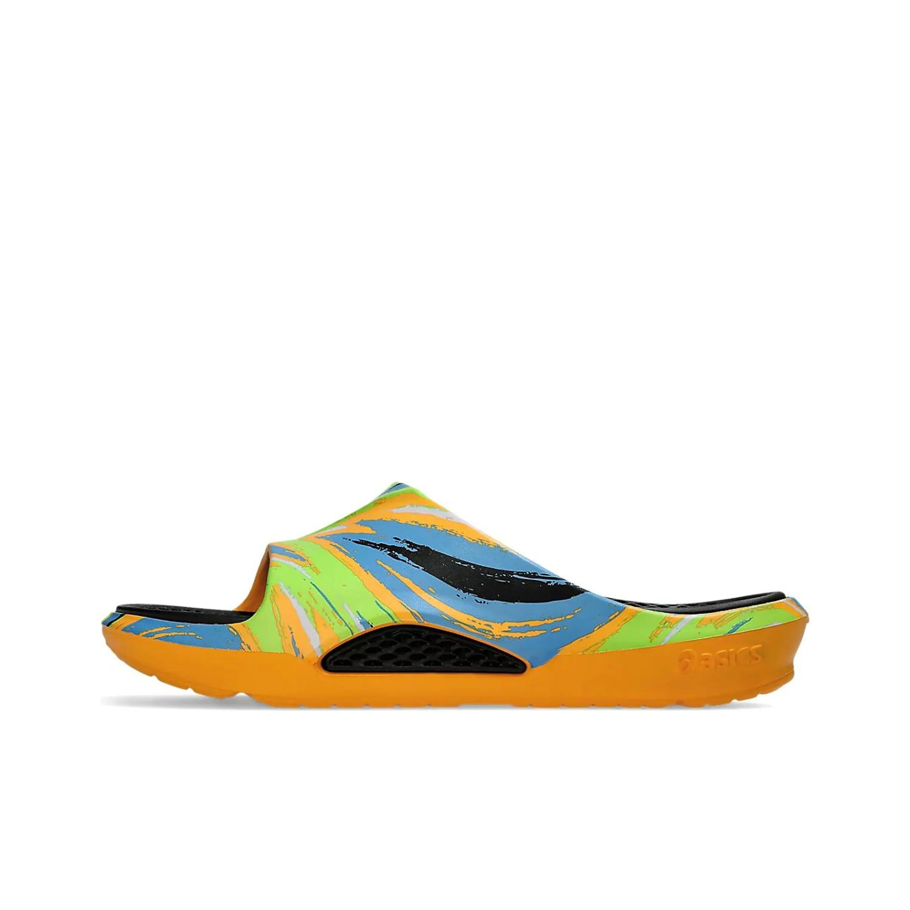 Asics Actibreeze Hybrid Шлепанцы Унисекс Зеленый Черный