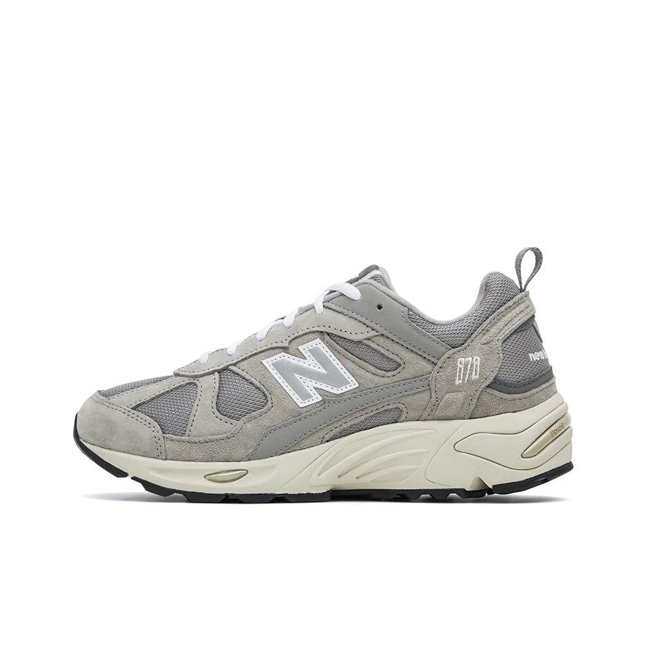 New Balance NB 878 MID Топ Повседневные Беговые Кроссовки Унисекс Серый