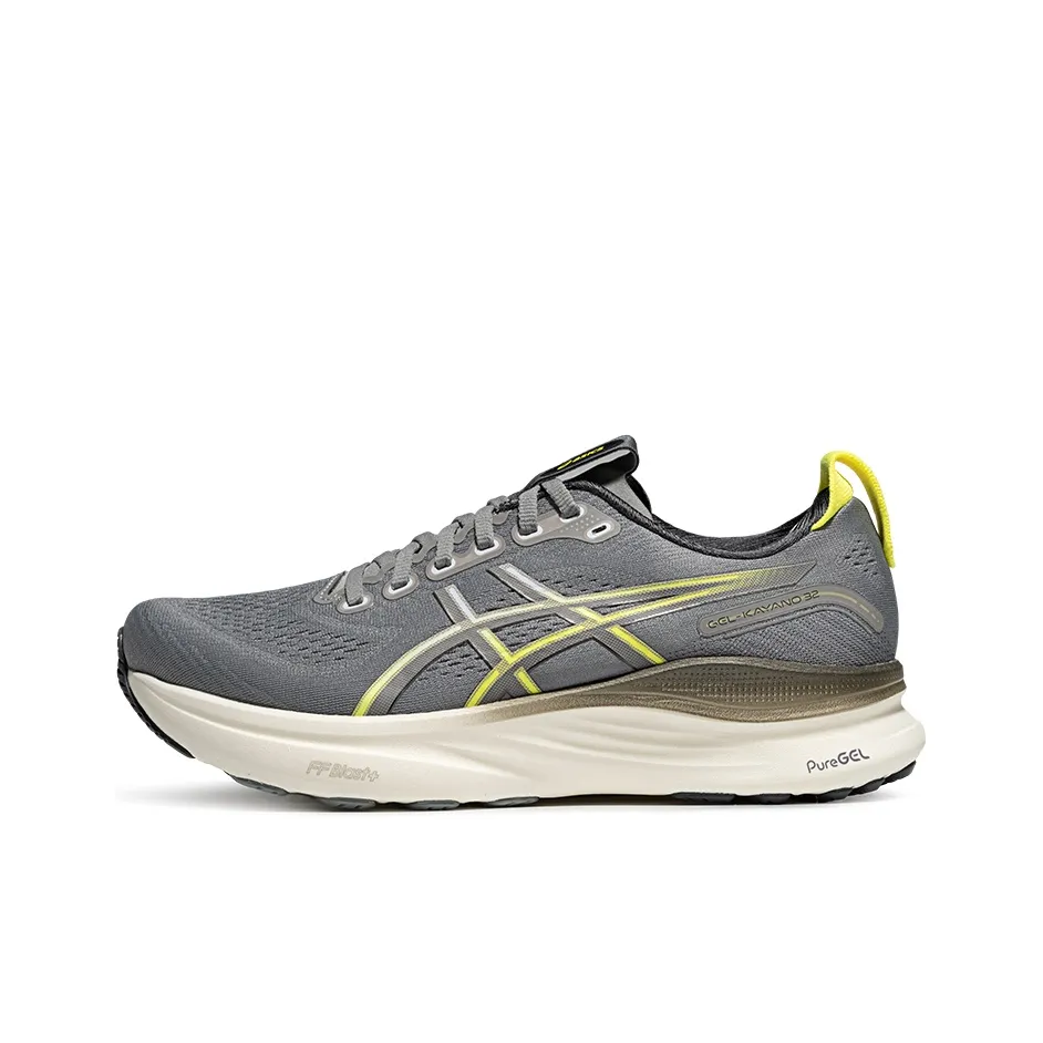 Asics Gel Kayano 32 Low Топ FLYTEFOAM Blast Plus Бег на длинные дистанции Спринт Беговые кроссовки Мужской Серый