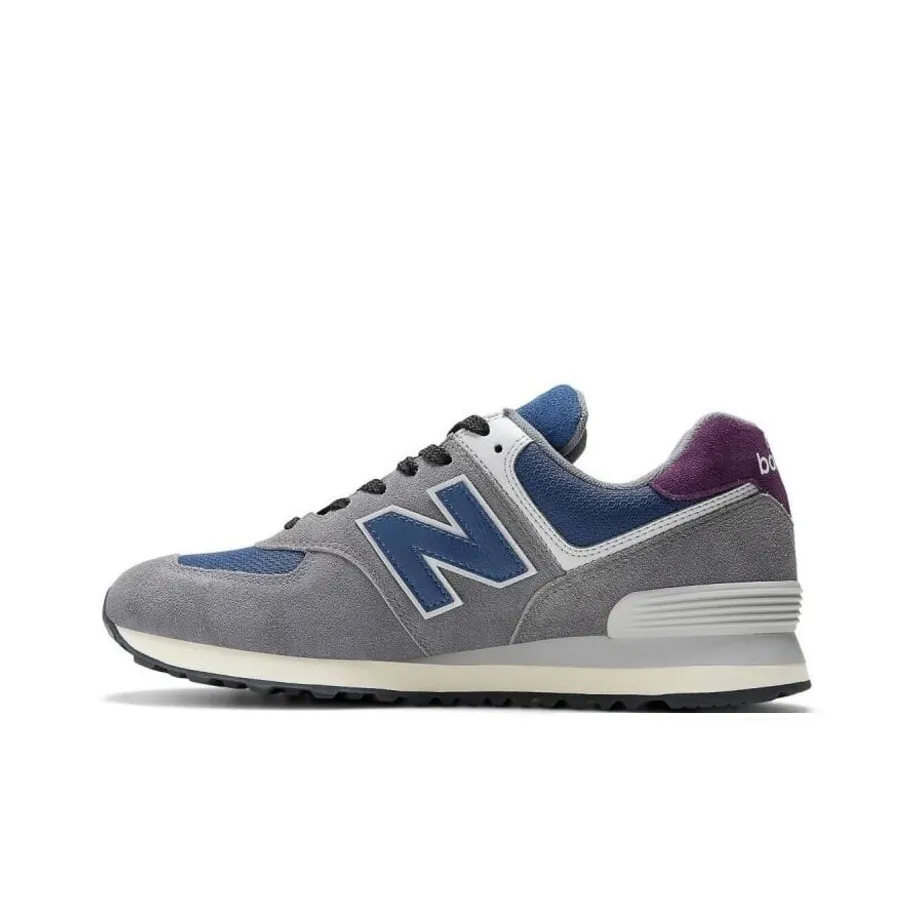 New Balance NB 574 Casual Shoes Unisex Low Top Gray Blue