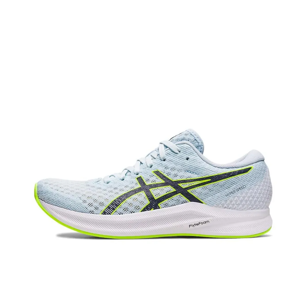 Asics Hyper Speed 2 Low Топ Беговые кроссовки Женские Синий Черный Зеленый