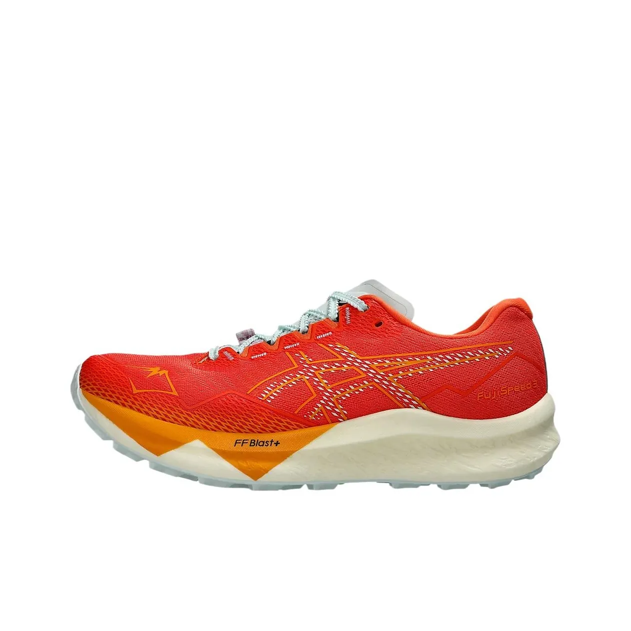 Asics FUJISPEED 3 Универсальная Аbrasion-Resistant Низкая Обувь для Беговых Спринтов Мужская Оранжевая