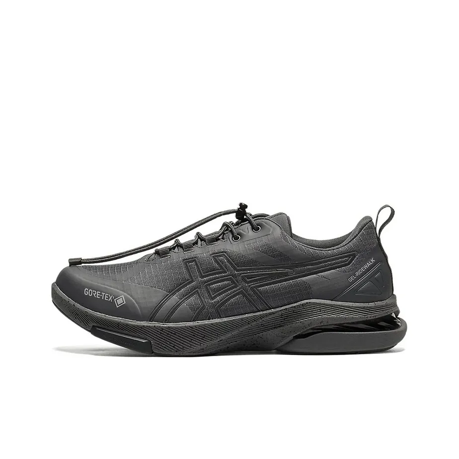 Asics Gel Ride Walk Low Top Повседневные беговые кроссовки Унисекс Черные