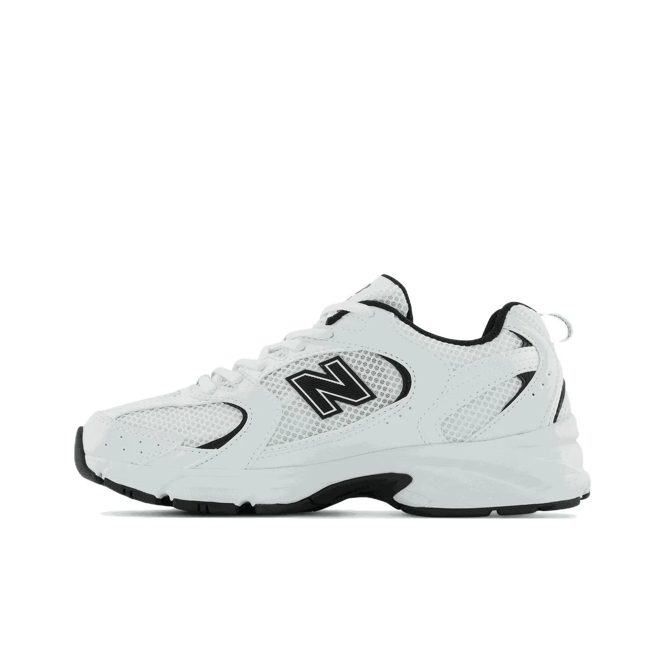 New Balance NB 530 Винтаж Текстиль Кожа Противоскользящий Устойчивый к истиранию Дышащий Низкий Топ