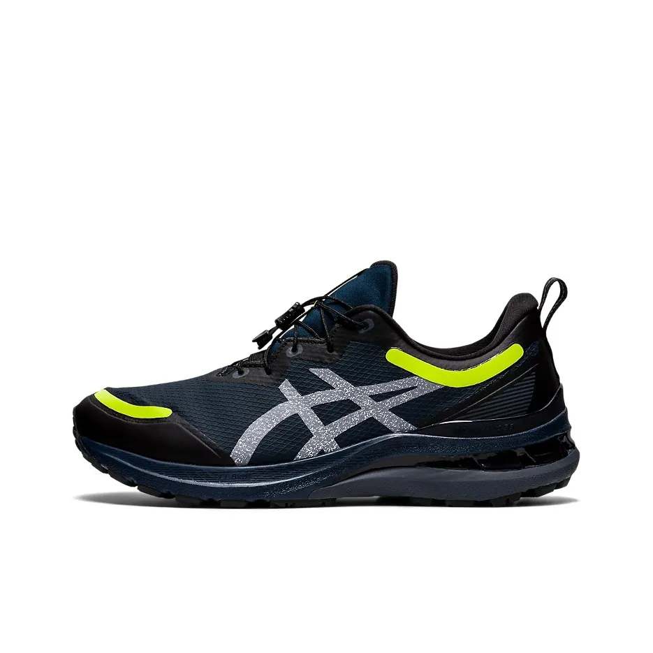 ASICS Gel Kayano 28 Ткань Низкий Верх Беговые Кроссовки Мужские Синие