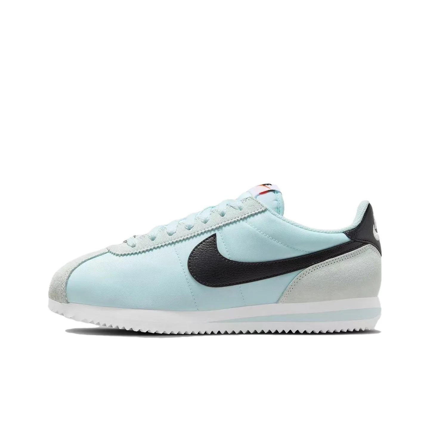 Nike Cortez Low Топ Повседневный Городской Коммутатор Беговые кроссовки Женские Синий Черный