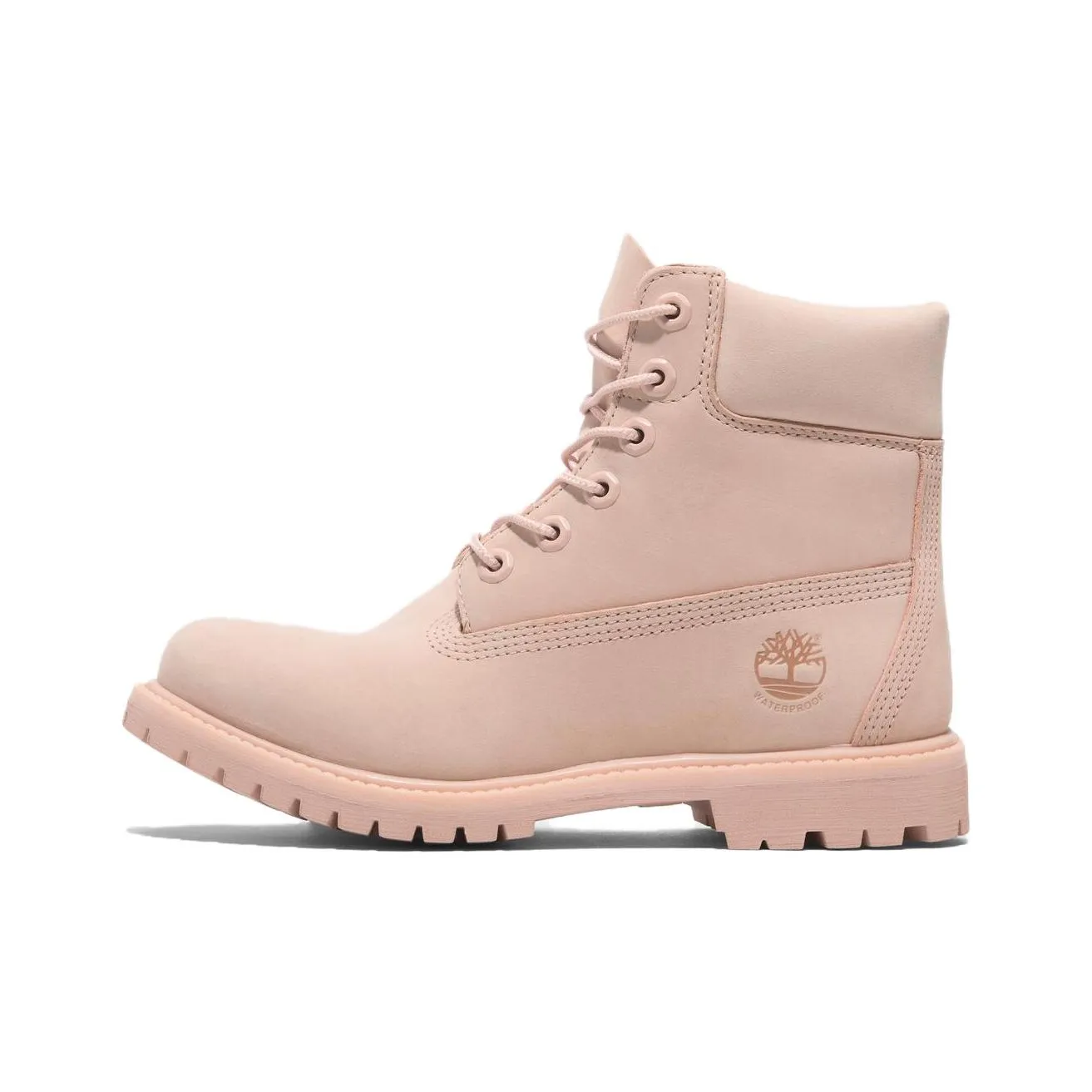 Timberland Премиум Удобные Короткие Армейские Ботинки Женские Светло-Розовые