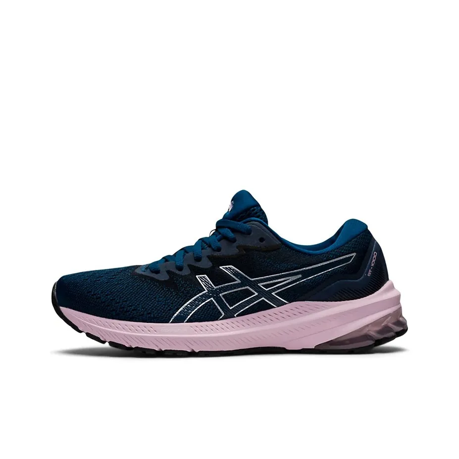 Asics GT 1000 11 Ткань Амортизация Устойчивость к истиранию Дышащий Отскок Низкий Верх Тренировки Спринт