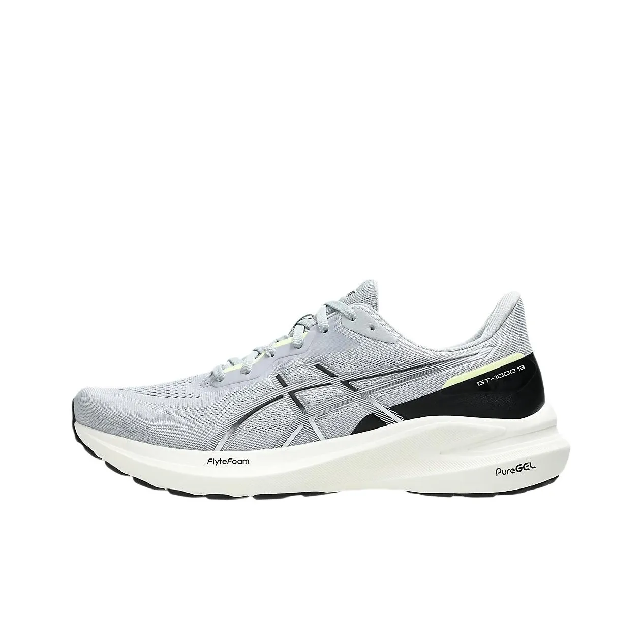 Asics GT 1000 13 Дышащие Низкие Кроссовки для Бега Мужские Серые