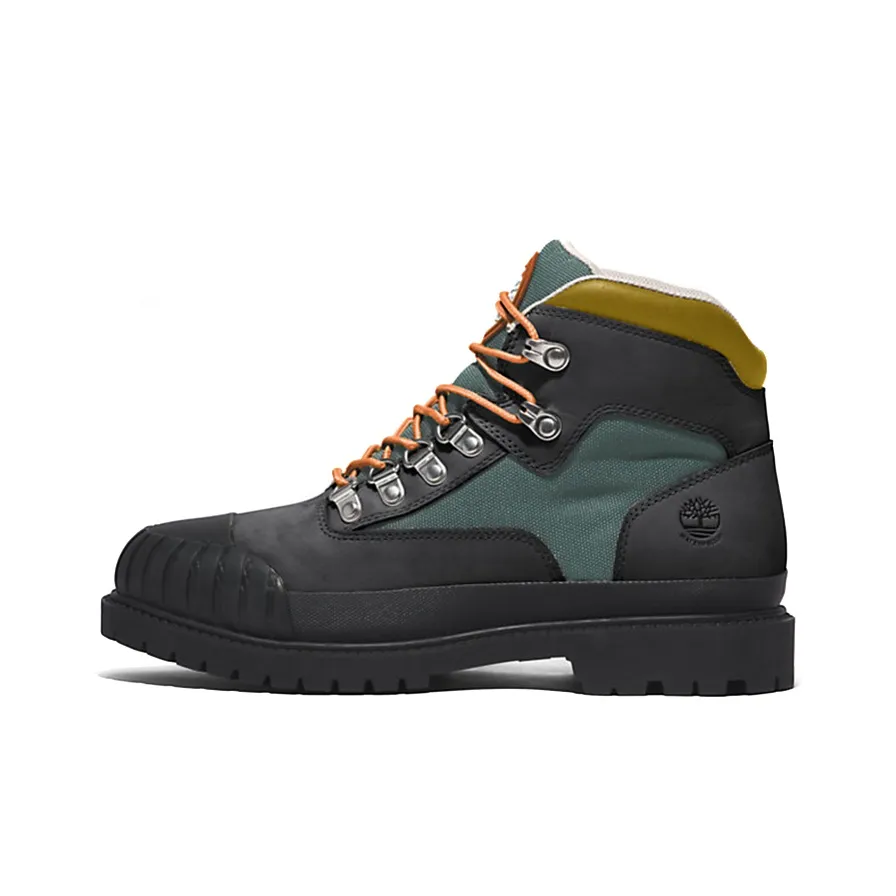 Timberland Heritage Резиновый Палец Противоскользящий Устойчивый к Износу Короткий Аутдор Женский Черный Зеленый