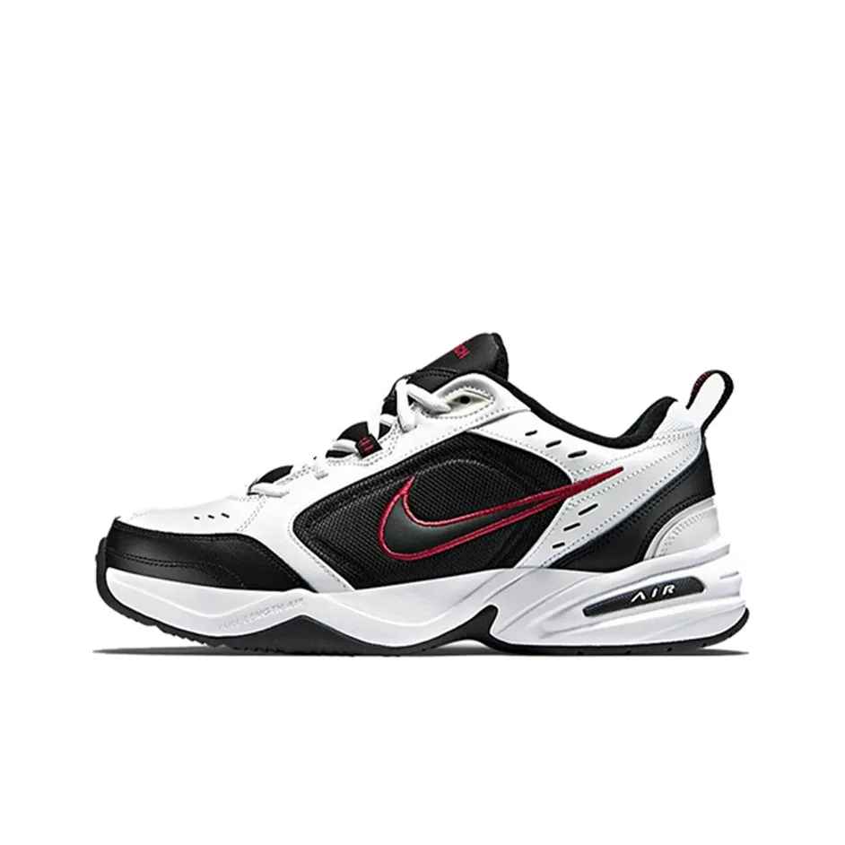 Nike Air King 4 Белый Черный Varsity Красный Низкий Топ Повседневная Обувь Мужская Черный Белый