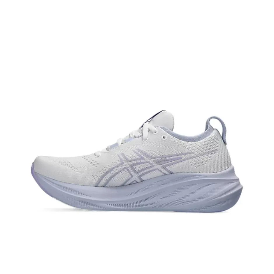 Asics Gel Nimbus 26 Кружево Вверх Сетка Текстиль Синтетическая Кожа