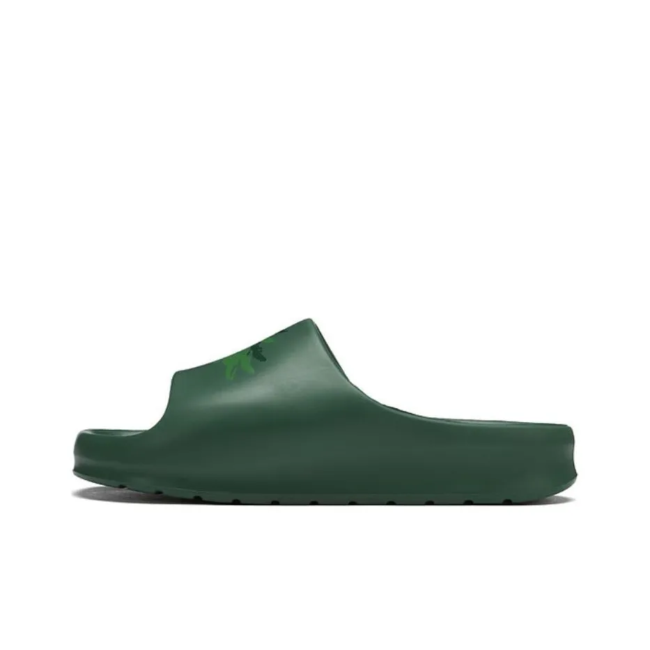 LACOSTE Slide Slippers Men Green