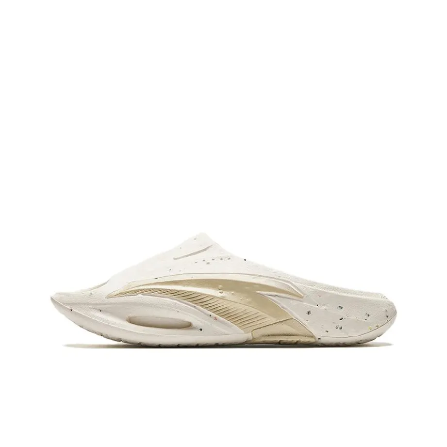 Anta Nitrogen Bubble Шлепанцы Мужские Белый Желтый