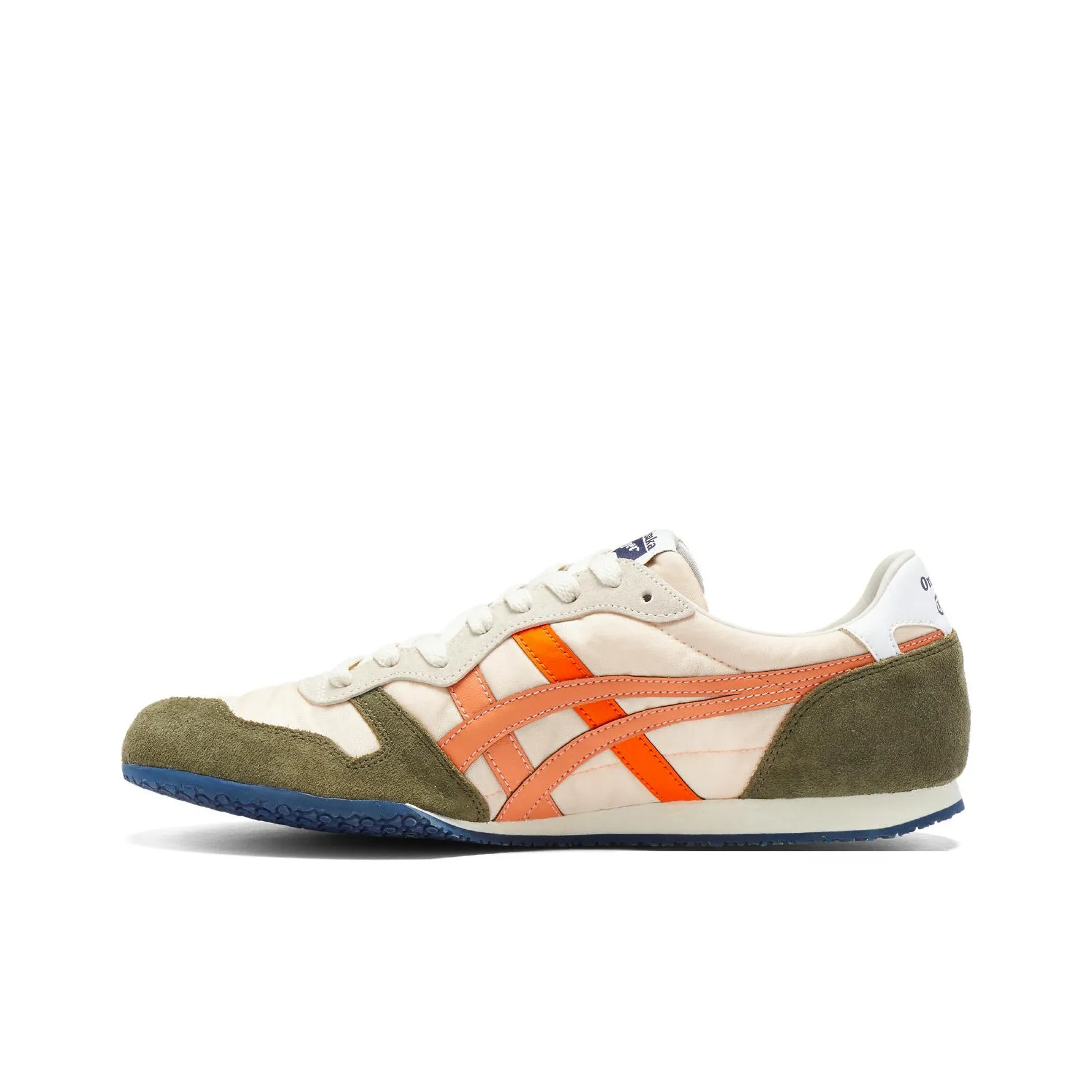 Onitsuka Tiger Serrano Амортизация Противоскользящая Устойчивая к истиранию Дышащая Низкий Верх Повседневная Обувь