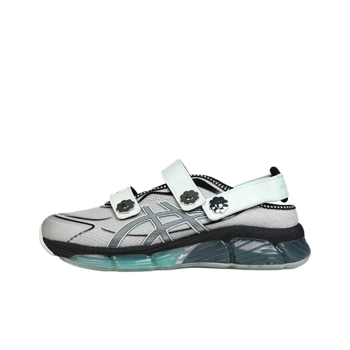 Cecilie Bahnsen x Asics Гель Quantum 360 8 Ткань Низкий Верх Повседневная Обувь Унисекс Асфальтовый Серый