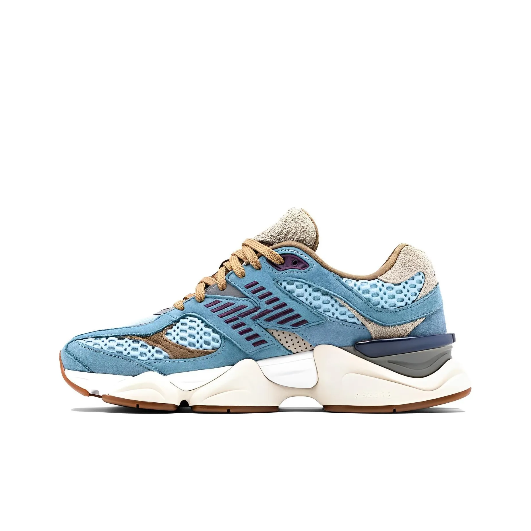 New Balance NB 9060 Casual Shoes Unisex Low Top Blue/Brown