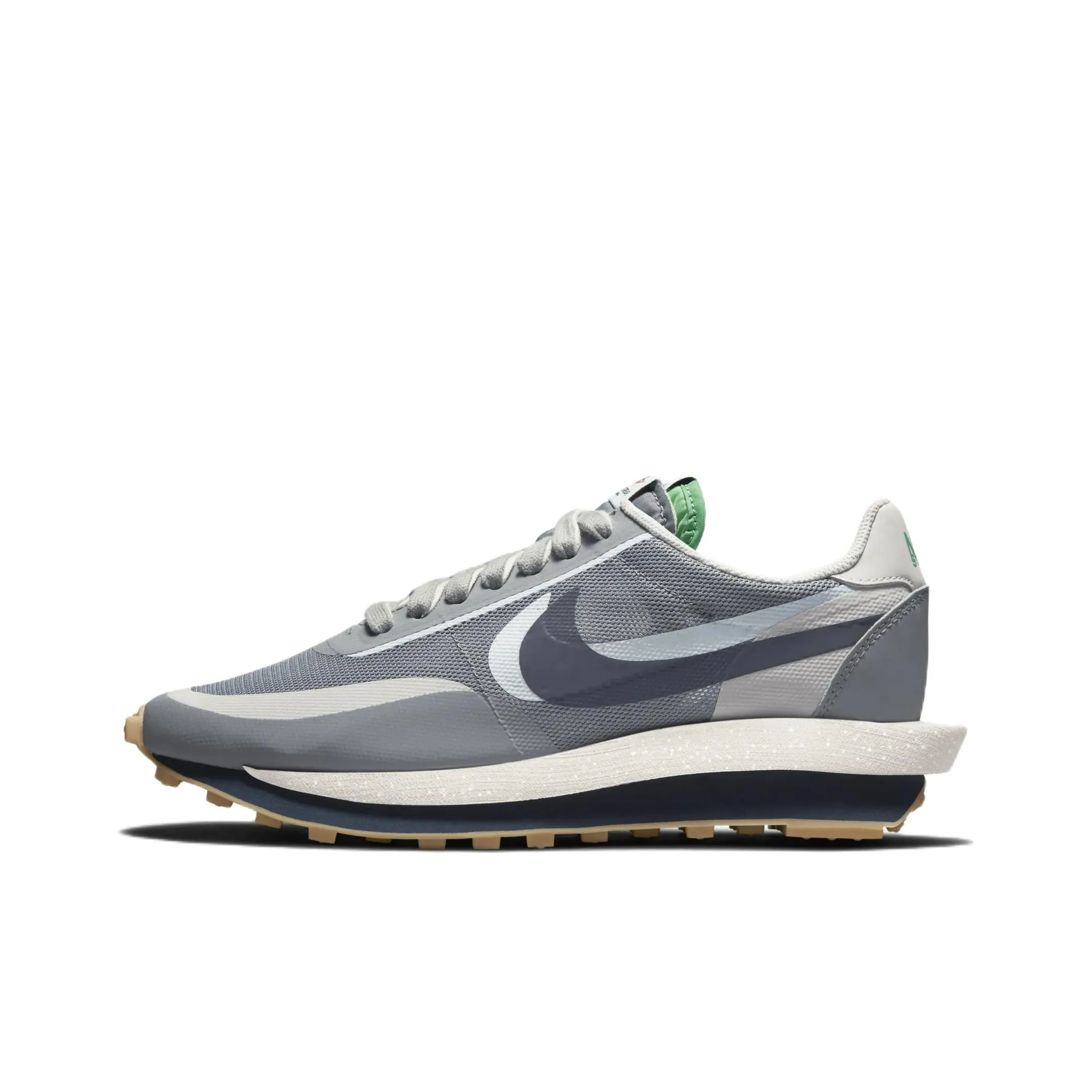 CLOT X Sacai X Nike LDWaffle Low Повседневная обувь унисекс Серый Синий