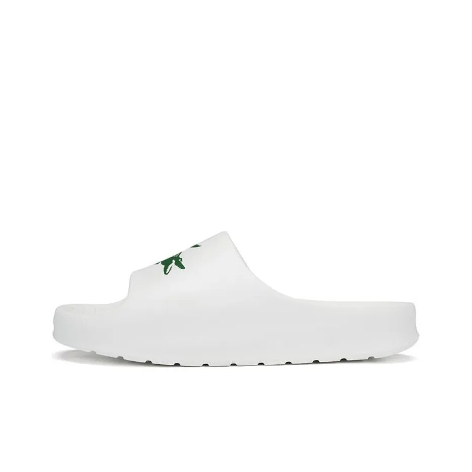 LACOSTE Slide Slippers Men White