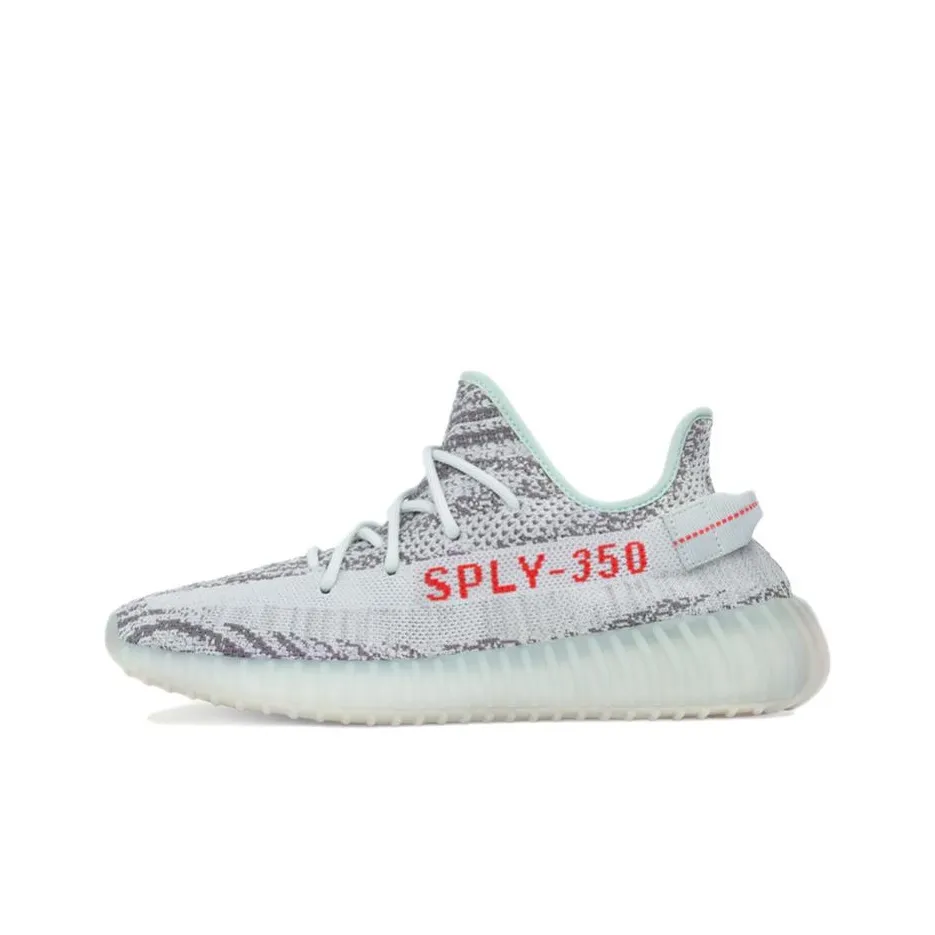 Adidas Originals Yeezy Boost 350 V2 Casual Shoes Unisex Low Top Ice Blue