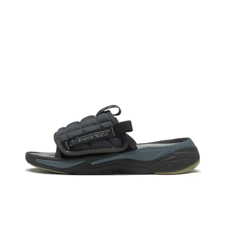 LACOSTE Slide Slippers Men Gray