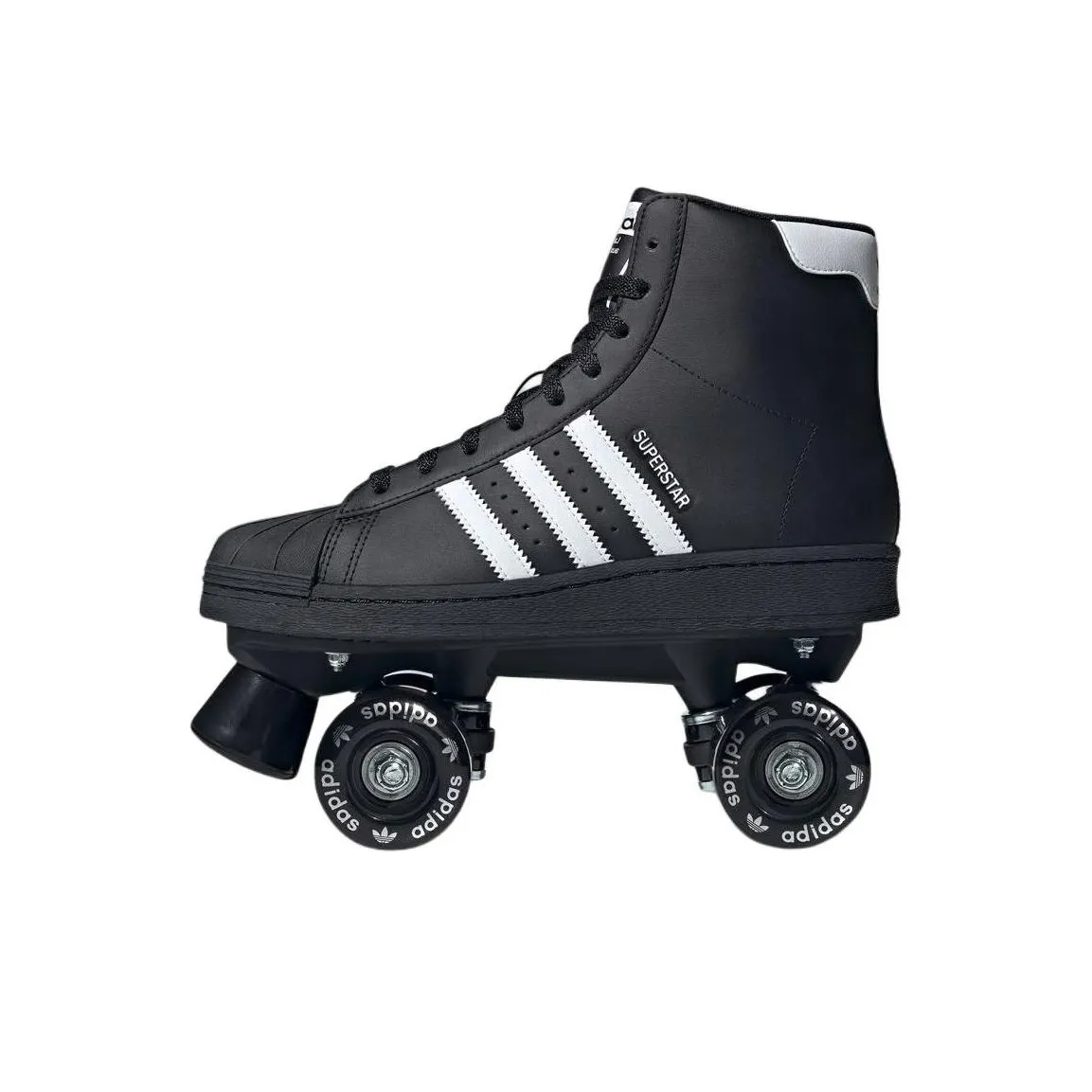 Adidas Originals Superstar 82 Водонепроницаемое покрытие Высокие кеды Повседневная обувь Женская Черная