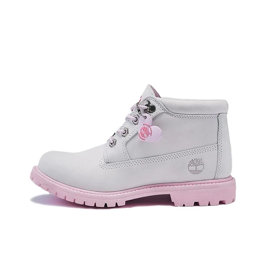 Timberland Chukka Martin Boots Women's White