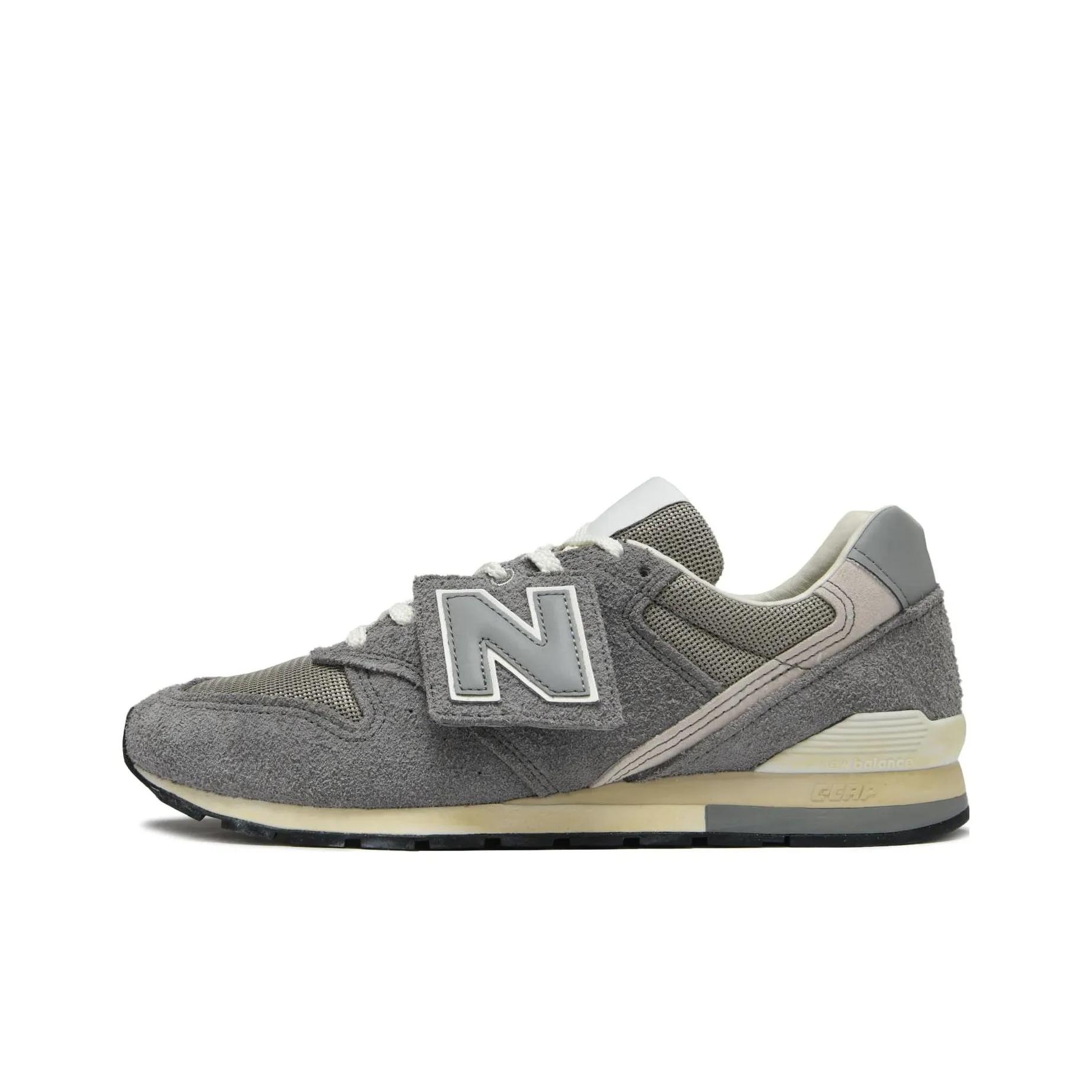 New Balance NB 996 V2 Замша Устойчивая к истиранию Низкая Повседневная Обувь Унисекс Серый
