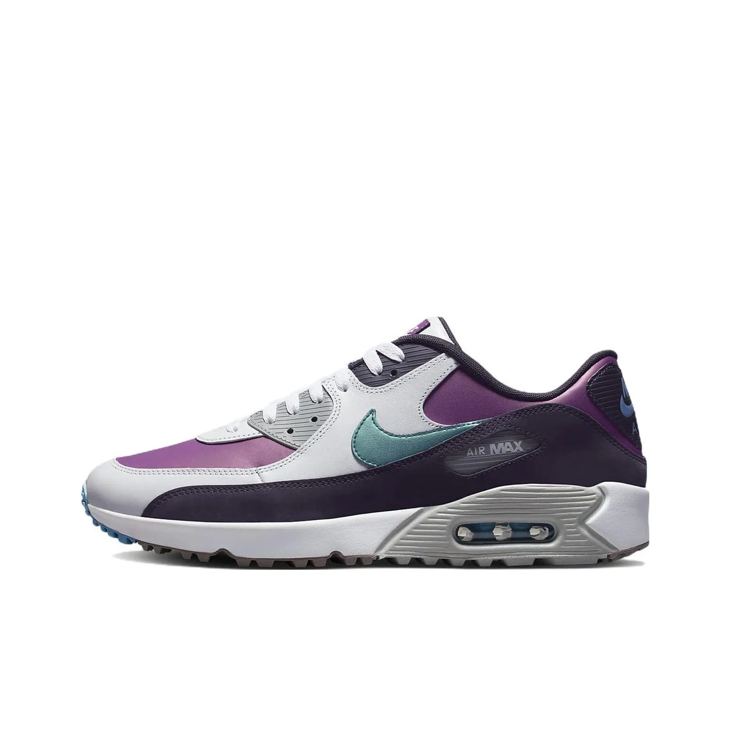 Nike Air Max 90 г NRG Классический Винтаж Низкий Верх Повседневная Обувь Унисекс Фиолетовый Серый Черный