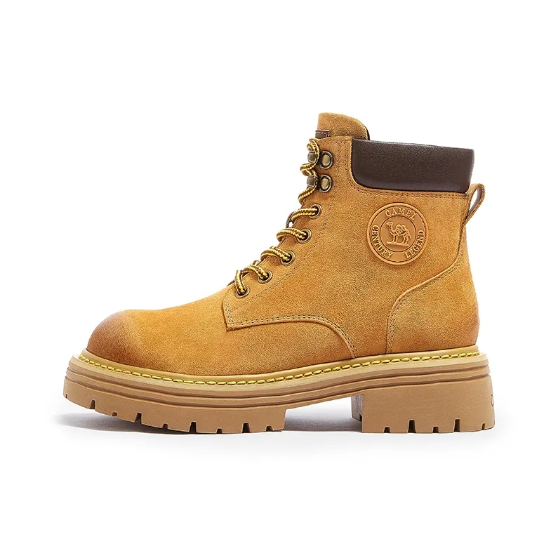 CAMEL Martin Boots Women's Earth Yellow/Pink