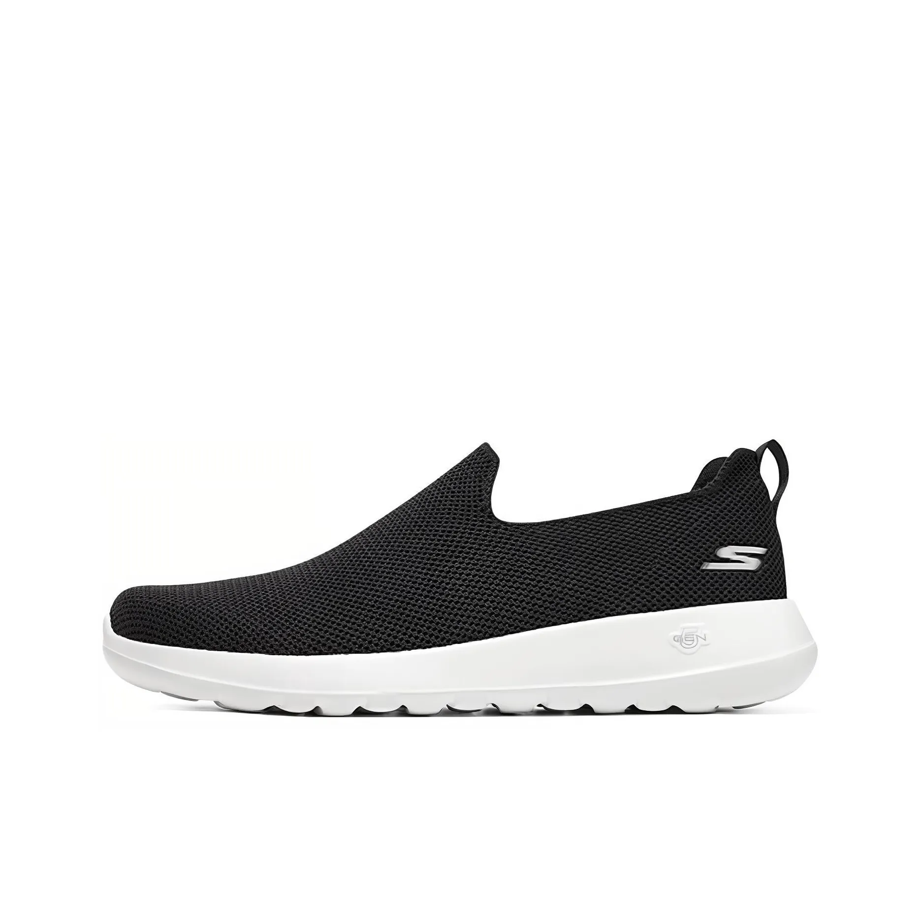 Skechers GO WALK MA Амортизация Износостойкий Низкий Топ Повседневная Обувь Мужская Черно-Белая