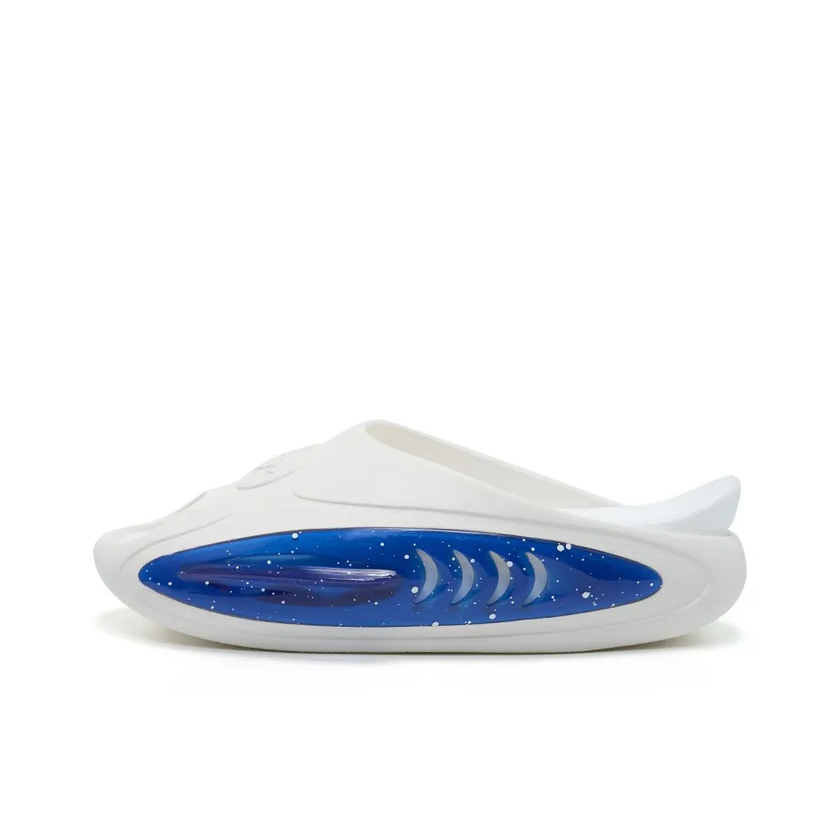 RIGORER Shark 2 Противоскользящие Износостойкие Шлепанцы Унисекс Белый Красный Синий